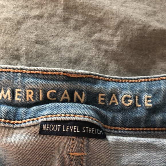 american eagle ripped jean shorts!! - Picture 3 of 5